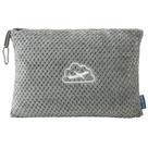 Cobertor de viagem BEDELITE ultramacio jacquard, cinza