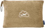Cobertor de viagem BEDELITE ultramacio Jacquard Fleece Camel Cobertor de viagem BEDELITE ultramacio Jacquard Fleece Camel
