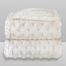 Cobertor Donna Laço Bebê Plush com Sherpa Hearts Cobertor Donna Laço Bebê Plush com Sherpa Hearts