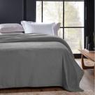Cobertor Dyuri Sherpa Liso Canelado 1,80x2,20m Zinco Casal Jolitex