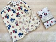 Cobertor e kit cueiro minnie original Disney