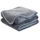 Cobertor Easeland Warm Fuzzy Microplush, cinza leve