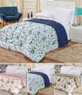 Cobertor edredom super king dupla face 280 cm x 240 cm 100% algodão toque macio