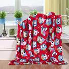 Cobertor Elegant Comfort 127x152 cm Ultra Plush Owls Print