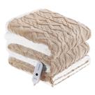 Cobertor elétrico aquecido CHIOKY Twin Size Sherpa Beige