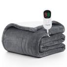 Cobertor elétrico aquecido Homemate Twin Size com 10 níveis de calor