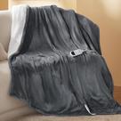 Cobertor Elétrico Bedsure 50x60 Polegadas - Flanela Cinza Cobertor Elétrico Bedsure 50x60 Polegadas - Flanela Cinza