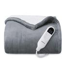 Cobertor Elétrico Bedsure Flanela - 50x60 Polegadas - Cinza
