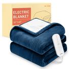 Cobertor elétrico HOMLYNS LuxeHeat Heated Throw 130x150cm Navy
