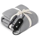Cobertor Elétrico para Carro Sino Salected 12V/24V - Cinza (60x44cm)