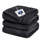 Cobertor elétrico SEALY Heated Twin Size Flannel Grey