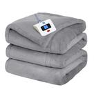 Cobertor elétrico Sealy Twin Size Flannel com 10 níveis de aquecimento