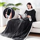 Cobertor elétrico Sealy Wearable com bolso e mangas para os pés