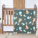 Cobertor Etruria Bonno Baby Verde Dino Cobertor Etruria Bonno Baby Verde Dino
