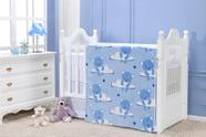 Cobertor Etruria Flannel Urso Azul - 110cm x 90cm - Antialérgico