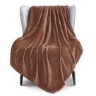 Cobertor Exclusivo Mezcla de lã extra grande 50x70cm marrom