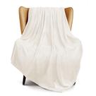 Cobertor exclusivo Mezcla Fleece 300GSM Super Soft Ivory