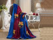Cobertor FC Barcelona Silk Touch Sherpa Lined 150x200cm