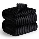 Cobertor Flanela Bedsure Queen Size 230x230cm - Preto