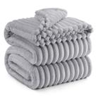 Cobertor Flanela Bedsure Queen Size - Cinza Claro Cobertor Flanela Bedsure Queen Size - Cinza Claro