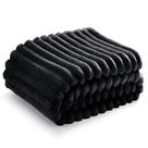 Cobertor Flanela Bedsure Twin GentleSoft - Preto e Acogedor Cobertor Flanela Bedsure Twin GentleSoft - Preto e Acogedor