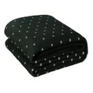 Cobertor flannel poa - casal - verde - corttex