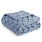 Cobertor Fleece Bedsure Ashley Blue para Sofá - 150x200cm