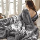 Cobertor Fleece Bedsure Frost Grey para Sofá - 130x150cm