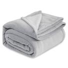 Cobertor Fleece Bedsure King Size Cinza Claro - 274x229cm