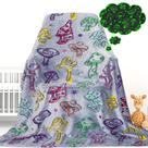 Cobertor Gdindff Mushroom Glow in The Dark para crianças e adultos