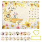 Cobertor Guawubiang Winnie Baby Milestone 75x100 cm