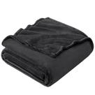 Cobertor Hansleep Fleece Plush Cozy Throw 127x152 cm de carvão