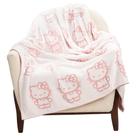 Cobertor Hello Kitty Feather Knit Fluffy 127x152cm
