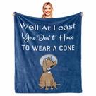Cobertor Hibolen Get Well Soon Gift 150x130cm de flanela