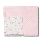 Cobertor Hug Fleece Dots Fun Quarto De Sofia Rosa
