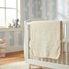 Cobertor infantil 80x110cm Em Relevo Touch Bicicleta Bege Jolitex