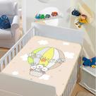 Cobertor Infantil Bebê Le Petit Hipoalergênico Microfibra Baby Colibri Jolitex Nome Do Desenho:Passeio Bege
