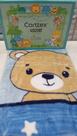 Cobertor infantil bebe raschel 90cm x 1,10m masculino - CORTTEX