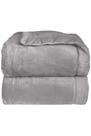 Cobertor Infantil Plush Cosy Laço Bebê Cinza Cobertor Infantil Plush Cosy Laço Bebê Cinza