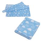 Cobertor Infantil Soft Manta Bebê Microfibra Antialérgico Azul Cobertor Infantil Soft Manta Bebê Microfibra Antialérgico Azul