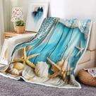 Cobertor JAWO Starfish Seashell Beach Decor 130x150cm Cobertor JAWO Starfish Seashell Beach Decor 130x150cm
