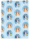 Cobertor Jay Franco Bluey & Bingo Plush 117x152cm para crianças Cobertor Jay Franco Bluey & Bingo Plush 117x152cm para crianças