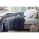 Cobertor Jolitex Dyury Jacquard Com Cinta Tricot 1.80x2.20 Casal Bonito Macio