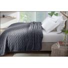 Cobertor Jolitex Dyury Jacquard Com Cinta Tricot 1.80x2.20 Casal Bonito Macio