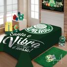 Cobertor Jolitex Solteiro Palmeiras Raschel Time Toque Macio
