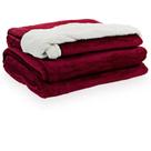 Cobertor King Microfibra Plush Liso Sherpa - Domani