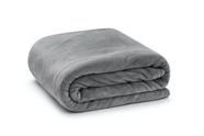 Cobertor King Velour NeoClassico Camesa Microfibra Cinza