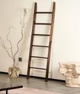 Cobertor Ladder Blossome, 6 camadas, decorativo de madeira, marrom escuro