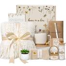 Cobertor Lepiche Ivory 127x168 cm, caixa de presente Self Care