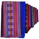 Cobertor leve de estilo peruano 178x120 cm azul multicolorido